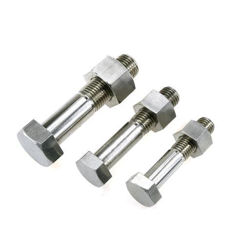 China Manufacturer Uns S Hex Bolt And Nut Stainless Steel Sus