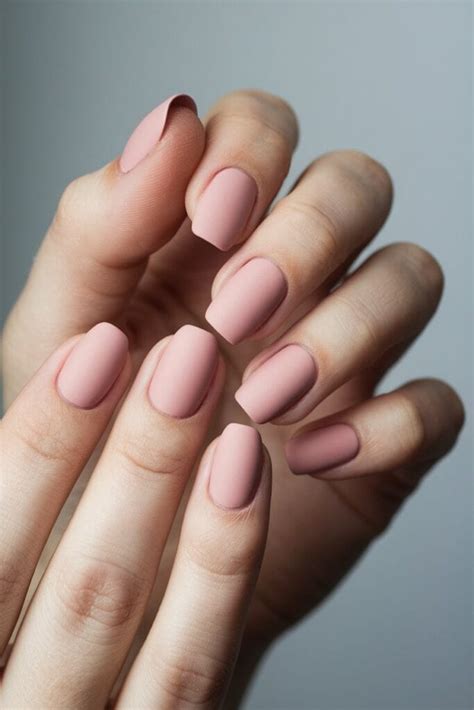 Nude Natural Nail Designs Nail The Glam
