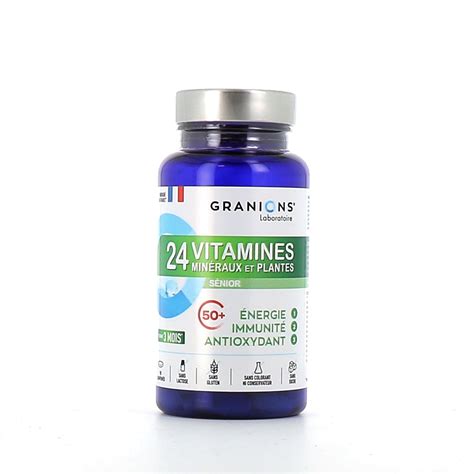 Granions Vitamines Min Raux Et Plantes Senior