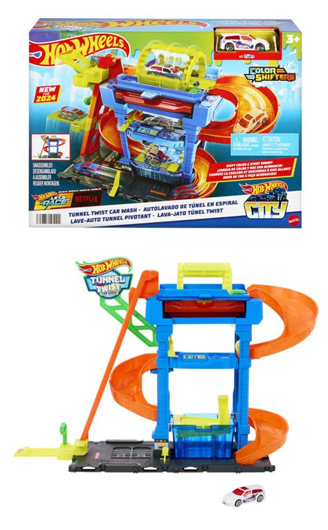 92 194735195114 Hot Wheels Ecl Tunnel Twist Wasstraat Png
