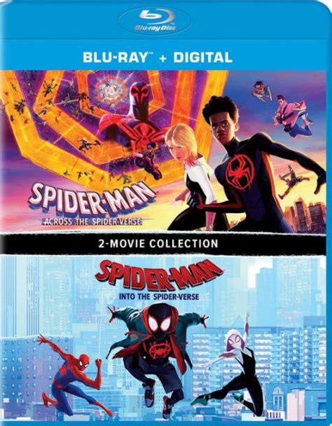 Spider Man Across The Spider Versespider Man Into The Spider Verse Digital Copy Blu Ray