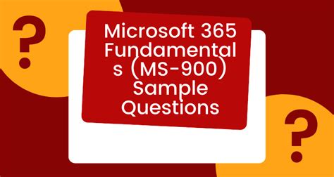 Microsoft 365 Fundamentals Ms 900 Sample Questions Testprep Training Tutorials