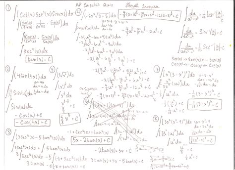 Calculus Ii Integration Practice Set Mat Studocu