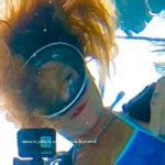 Carissa In Her Pool In A Fuchsia Micro Bikini Swimming And Playing A Ring Game Carissa Dumond