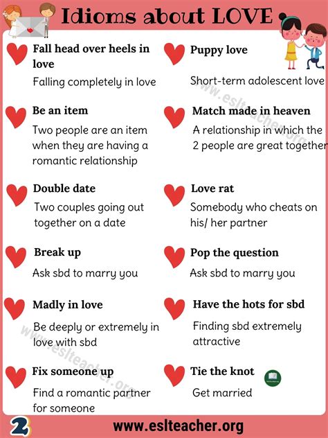 Love Idioms