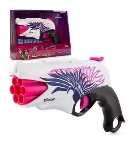 Lan Ador De Dardos Feminino Estilo Nerf Brinquedo Blaster