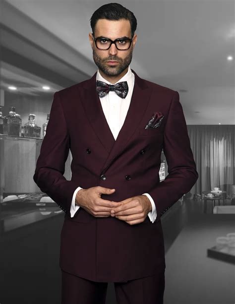 2017 Latest Coat Pant Designs Burgundy Double Breasted Men S Wedding