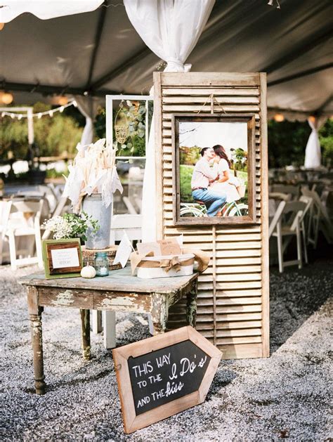 Rustic Farm Reception Decor Ideas