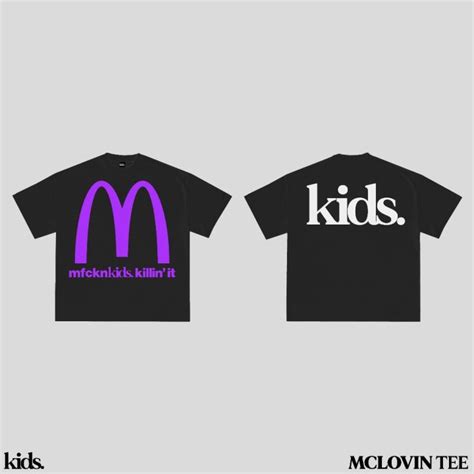 MFCKN KIDS - MCLOVIN TEE (BOXY) | Lazada PH