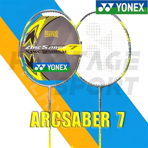 Original YONEX ARCSABER 7 PRO Badminton Racket Single 100 Carbon