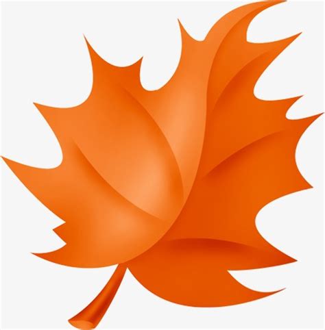 Download High Quality leaf clipart orange Transparent PNG Images - Art ...