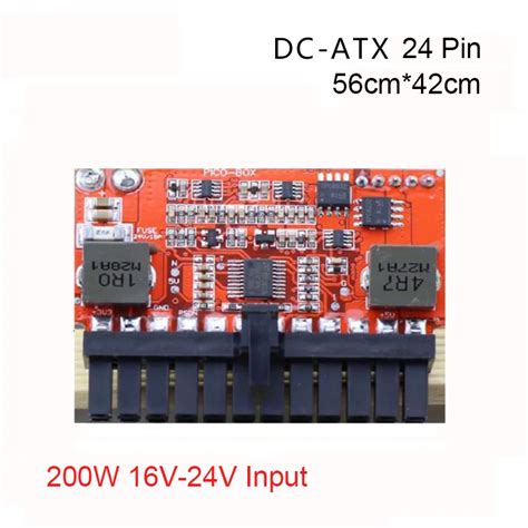 DC DC ATX PSU PICO BOX 16V 24V 250W Pico ATX Switch Pico PSU 24pin MINI ...