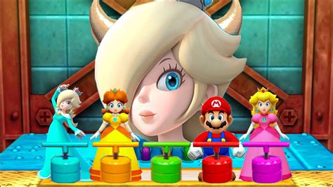 Mario Party The Top 100 Minigames Mario Vs Peach Vs Daisy Vs Rosalina