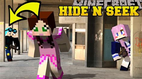 Minecraft Youtubers Hide And Seek Morph Hide And Seek Modded Mini