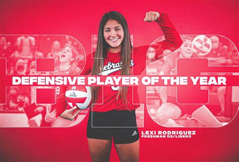 Huskers Fill All Big Ten Teams Rodriguez Named Defensive Poy Klin