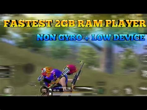 2GB RAM Low End Device BGMI PUBG MONTAGE PUBG BGMI NON GYRO