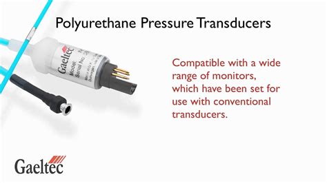 Polyurethane Catheter Tip Pressure Transducers For Urology Gaeltec Devices Ltd Youtube