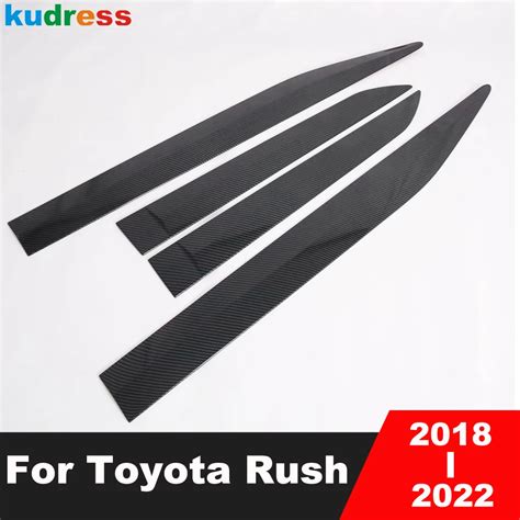 Garniture De Porte Lat Rale De Voiture Pour Toyota Rush En Fiber De