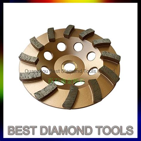 Medium Bond Segmented Diamond Cup Grinding Abrasive Wheel