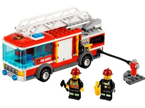 Пожарная машина с лестницей (Lego 60107) для детей 5-12 лет - купить в ...