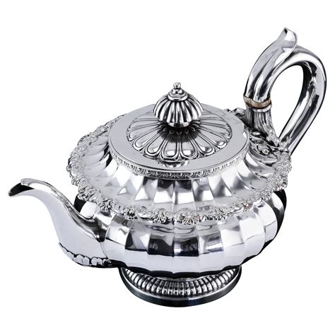 Antique George Iv English Silver Teapot 1827 At 1stdibs