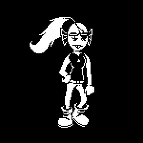 Pixilart Undyne Casual V2 By BlueboxDude