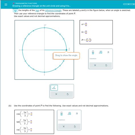 Solved Sketch Theta 5pi 3 Radians In Standard Position