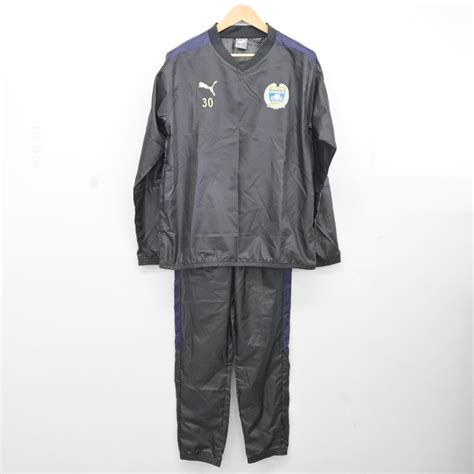 【中古】大阪府 関西福祉科学大学高等学校 サッカー部ユニフォーム 男子制服 2点（部活ユニフォーム 上・部活ユニフォーム 下）sf03701 中古制服通販パレイド