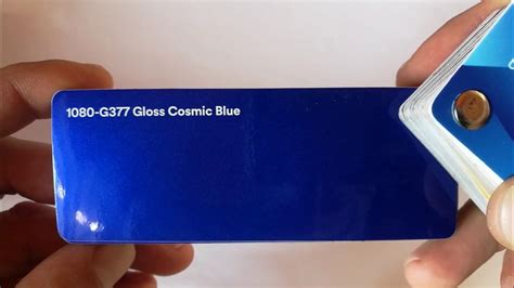 3m™ Cosmic Blue 1080 G377 Wrap Film Gloss Youtube