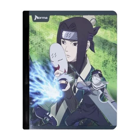 Cuaderno Cosido 100 Hojas Cuadriculado Naruto Haku Tienda Norma