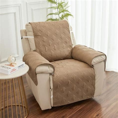 Housse De Fauteuil Relax Matelass Antid Rapant Couvre Fauteuil Relax