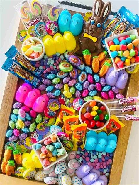 29 Easy Easter Candy Charcuterie Board Ideas