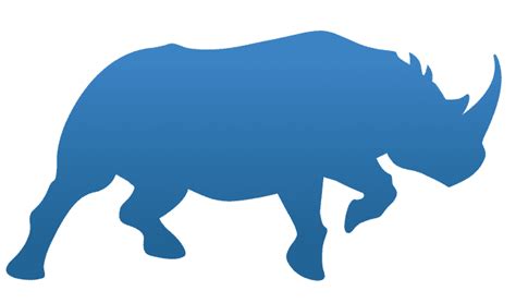 Rhino Silhouette Png