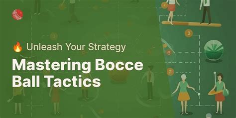 What are some common strategies used in bocce ball?