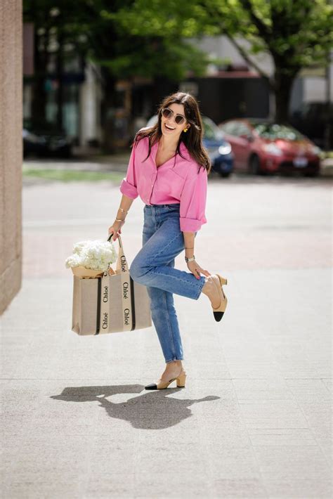 Pink shirt outfit | Neat casual outfits, Work outfits women, Pink shirt outfit