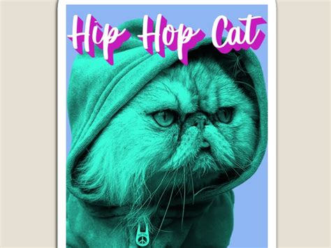 Hip Hop Cat by Anis on Dribbble