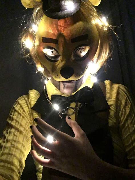 Golden freddy [cosplay] | Five Nights at Freddys PT/BR Amino