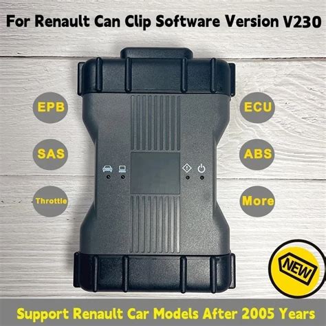 Latest Can Clip V230 With Wifi For Renault VCI Scanner Obd2 Automatic