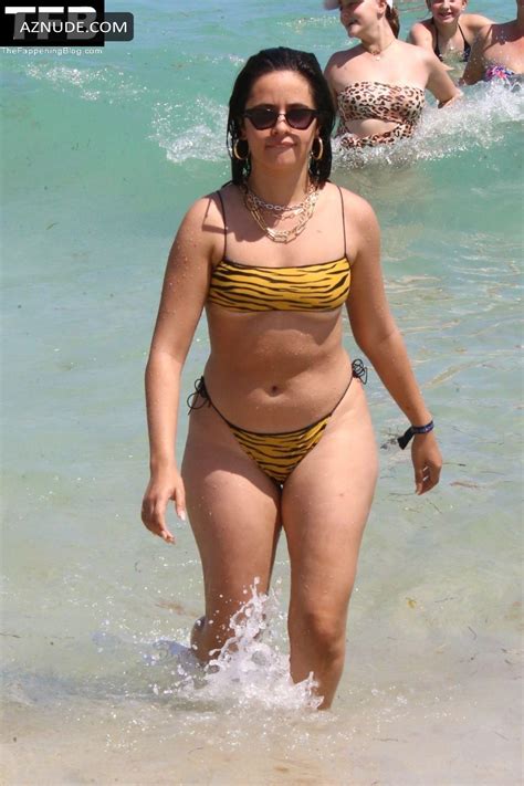 Camila Cabello Sexy Seen Flaunting Her Hot Bikini Body At The Beach In Miami Aznude