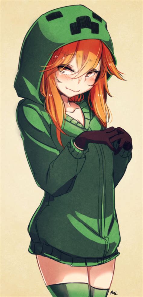 Minecraft Anime Girls Minecraft Creeper Chan By Rammkiler Minecraft My XXX Hot Girl