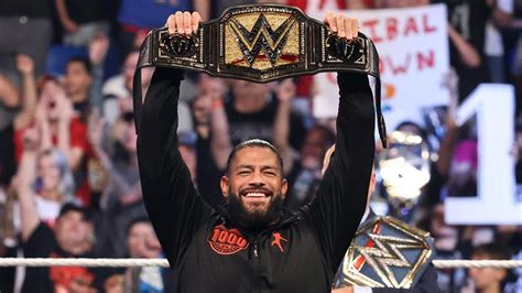 Roman Reigns pondrá en juego el nuevo Campeonato Universal Indiscutido