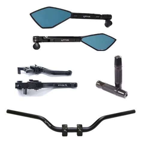 Kit Guid O Naked Manopla Retrovisor Manete Cb F Cb Parcelamento Sem Juros