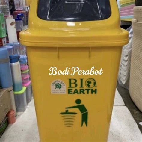 Jual Green Leaf Tempat Sampah 58 Liter Bio Earth Tong Sanpah Kotak