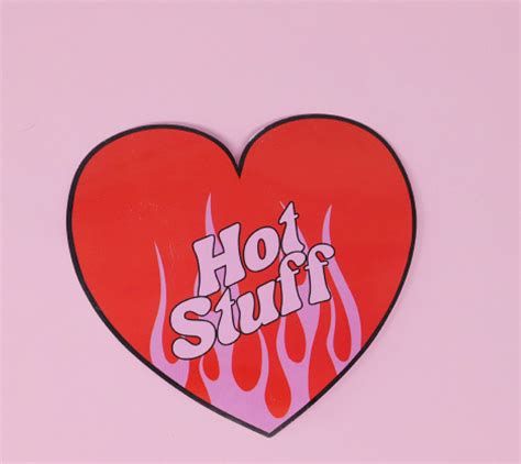 Hot Stuff Sticker The Ivy Edit