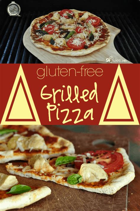 Grilled Gluten Free Pizza Crust Recipe Using Rated Gfjules Pizza Mix