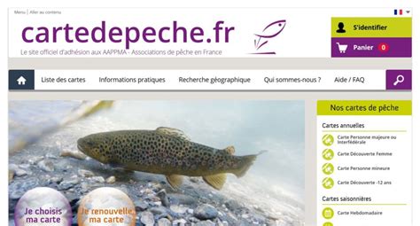 Comment Prendre Sa Carte De Peche En Ligne Blog Pecheur