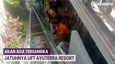 Polisi Sebut Akan Ada Tersangka Akibat Jatuhnya Lift Di Ayuterra Resort