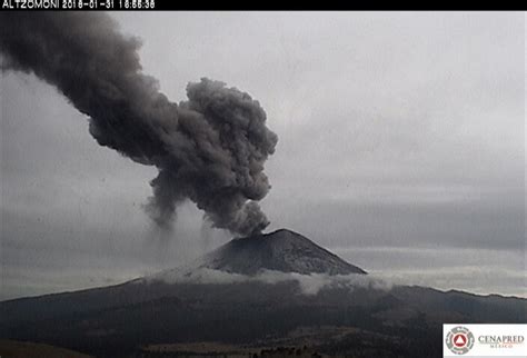 Global Volcanism Program | Report on Popocatepetl (Mexico) — April 2018