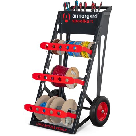 Armorgard Spk2 Spoolkart Mobile Reel Cable Cart Safety Lifting