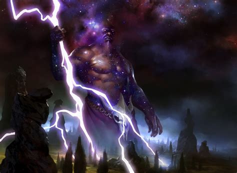 Keranos God Of Storms Wallpaper